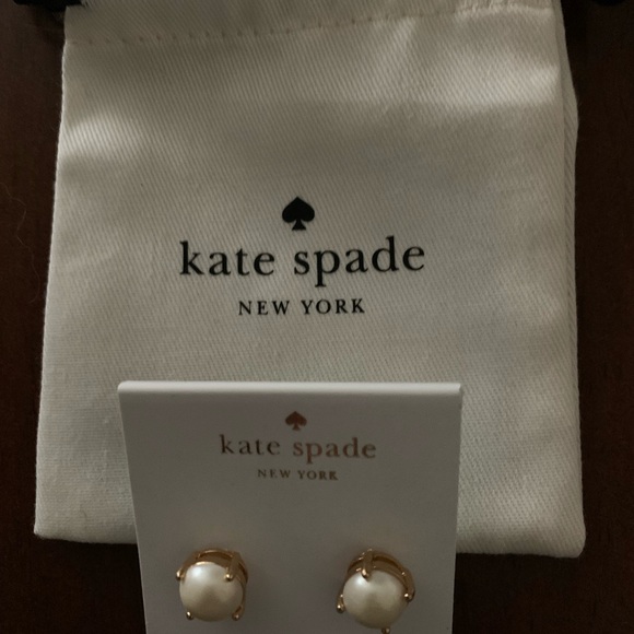 Reduced! Kate Spade Pearl Earrings! - Picture 2 of 2